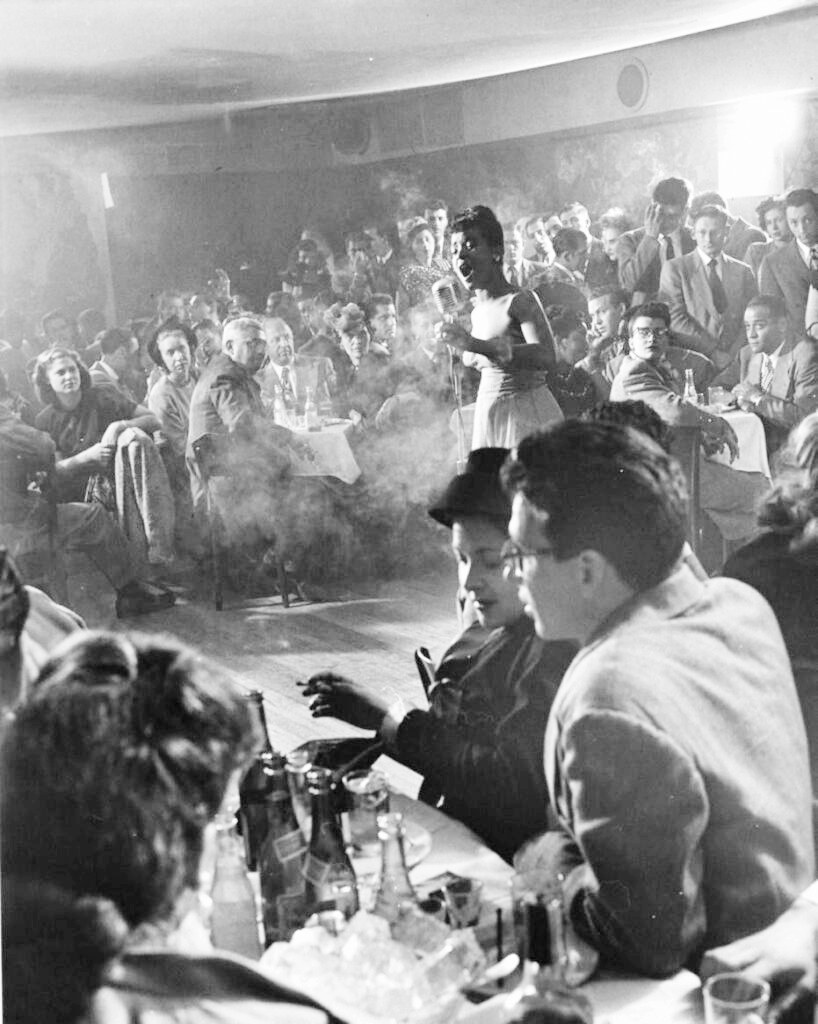 Billie Holiday singing