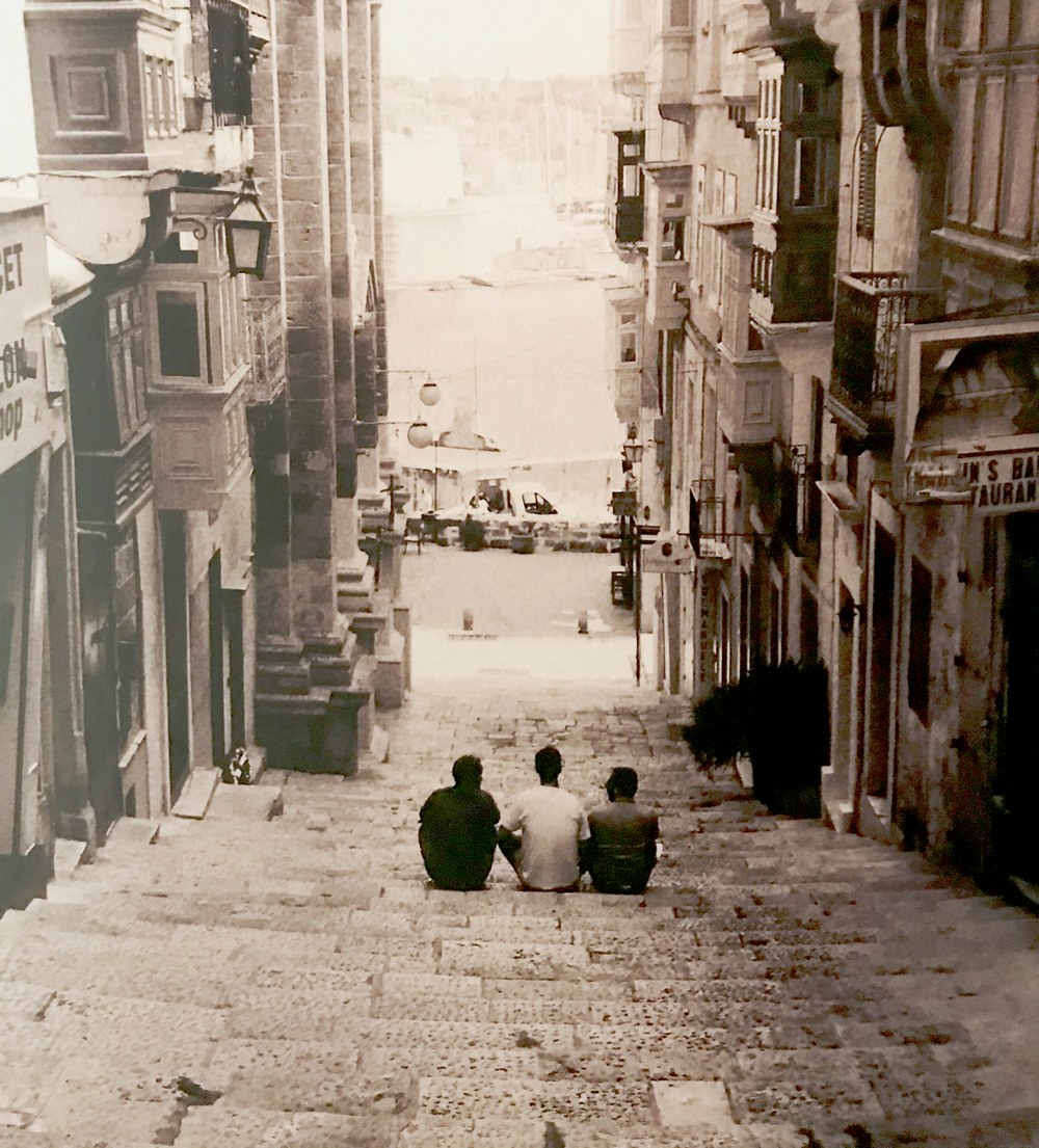 The three DJ founders of Cafe Society Valletta