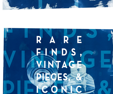 Rare Finds, Vintage Pieces and Iconic